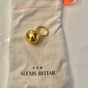 Alexis Bittar gold ring